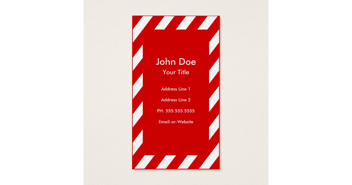fire extinguisher sign business card Zazzle