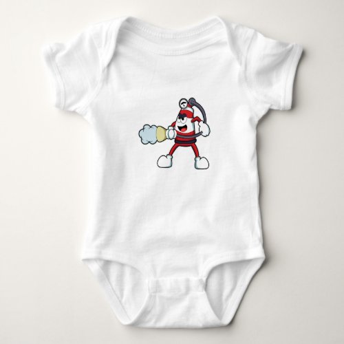 Fire extinguishers of Fire department Baby Bodysuit