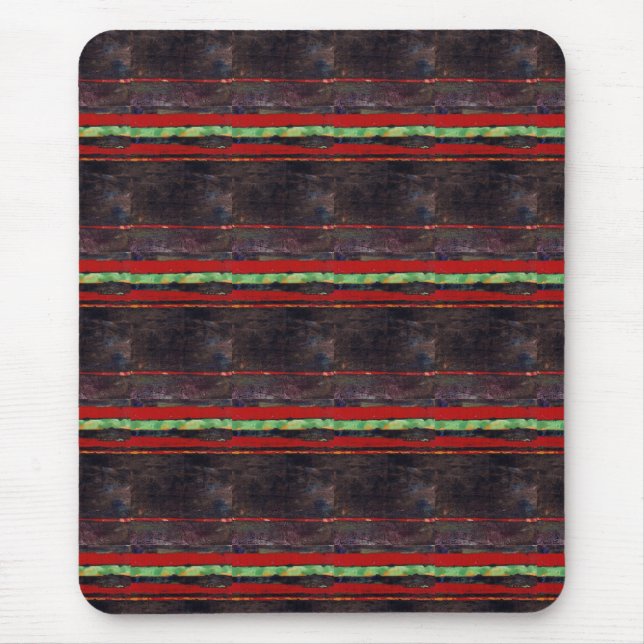 "Fire Fight" Tiled Image Abstract Design Mousepad (Front)
