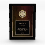 Fire Fighter Acrylic Award<br><div class="desc">Fire Fighter Recognition Acrylic Award can be used for fire figthers as recognition award or for any other purposes.The Fire Fighter Recognition Acrylic Award is fully customizable. Designed by Norman Reutter</div>