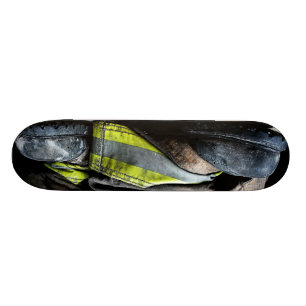 Fire Fighter Boots Skateboard Deck