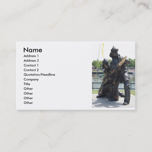 fire fighter business cards