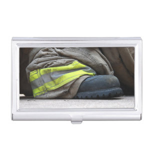 Fire Fighter Business Card Case