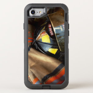 Fire Fighter - Hose company one OtterBox Defender iPhone SE/8/7 Case