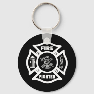 Fire Fighter Maltese Keychain