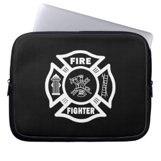 Fire Fighter Maltese Laptop Sleeve