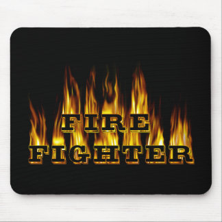 Fire Fighter Mouse Pad
