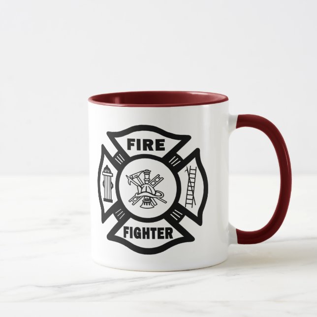 Fire Fighter Mug (Right)