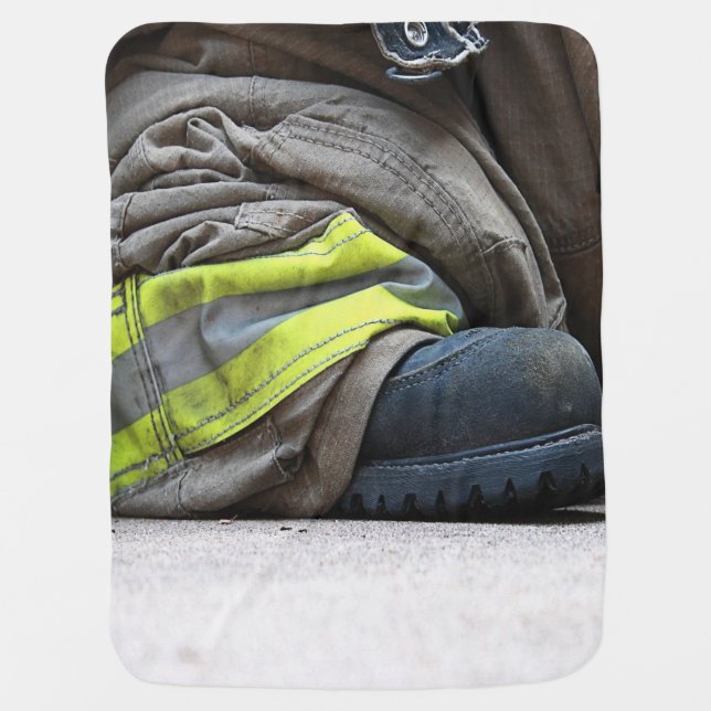 Fire Fighter Receiving Blanket (Front)