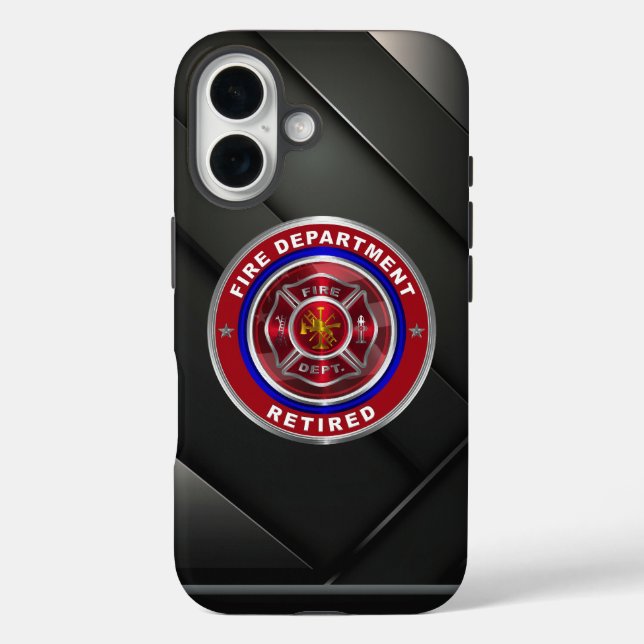 FIRE FIGHTER RETIRED Case-Mate iPhone CASE (Back)