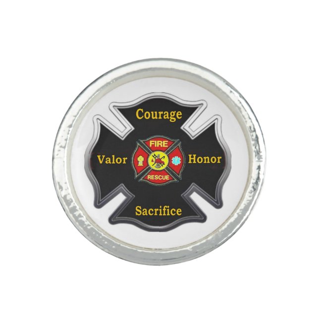 FIRE FIGHTER RING (Front)