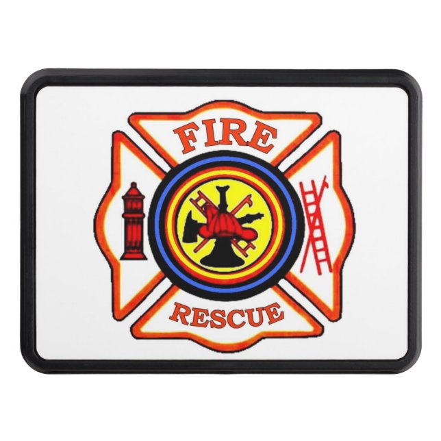 FIRE FIGHTER TOW HITCH COVER (Front)