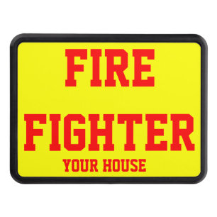 FIRE FIGHTER TOW HITCH COVER