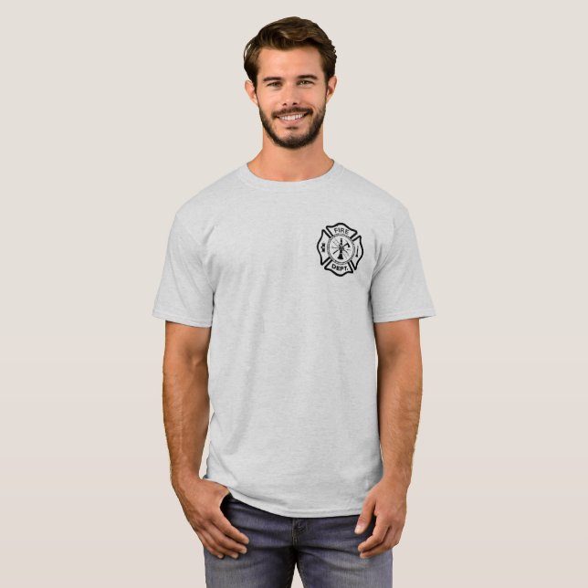 Fire Fighter - Working Fire T-Shirt (Front Full)