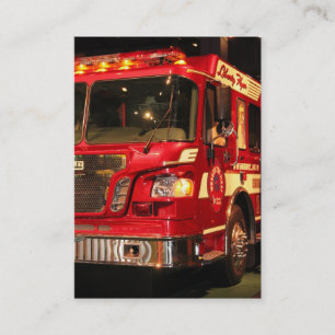 FIRE FIGHTERS BUSINESS CARD