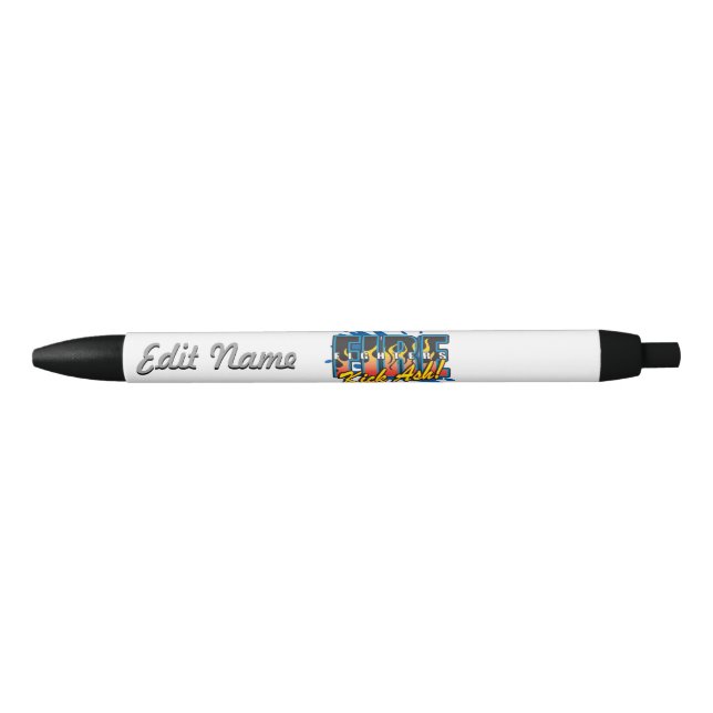 Fire Fighters Kick Ash! Pen (Front)