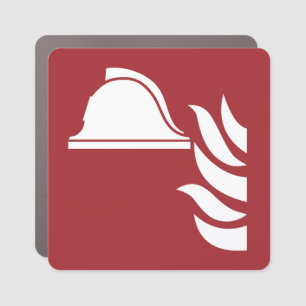 Fire Fighting Helmet Safety Sign