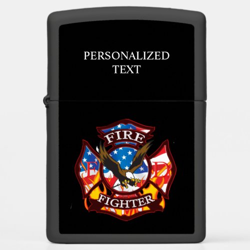 Fire Fighting Zippo Lighter