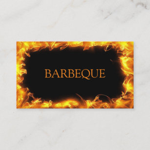 Fire Flame Frame Business Card