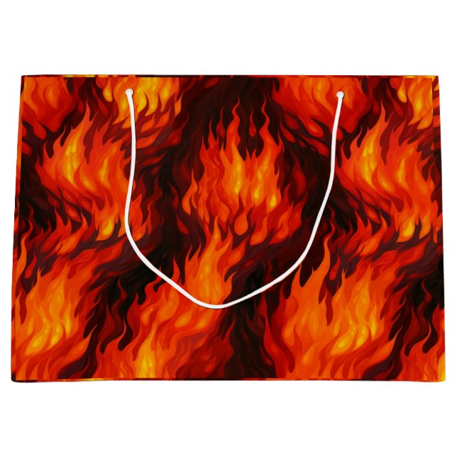 Fire Flame Gift Bag (Front)