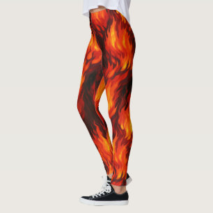 Fire Flame Leggings