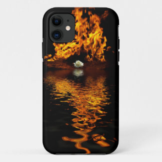Fire Flames Burning Hot Rose Phone Cases