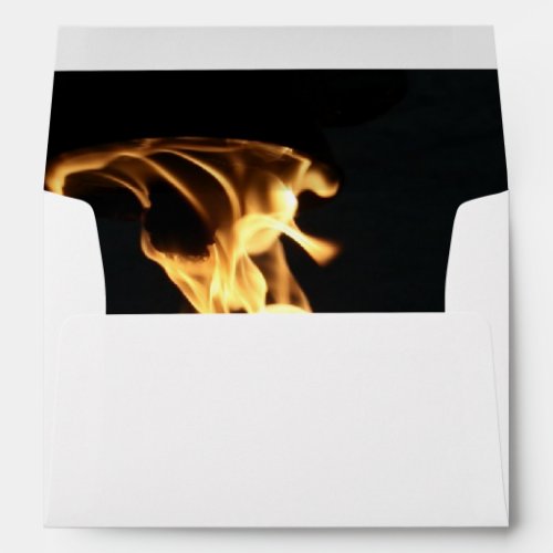 Fire Flames Campfire Bonfire Party Camping Envelope