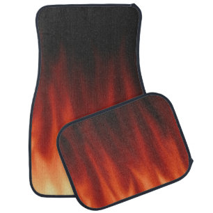 Fire Flames Car Mat