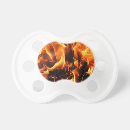 Fire, flames pacifier (Front)