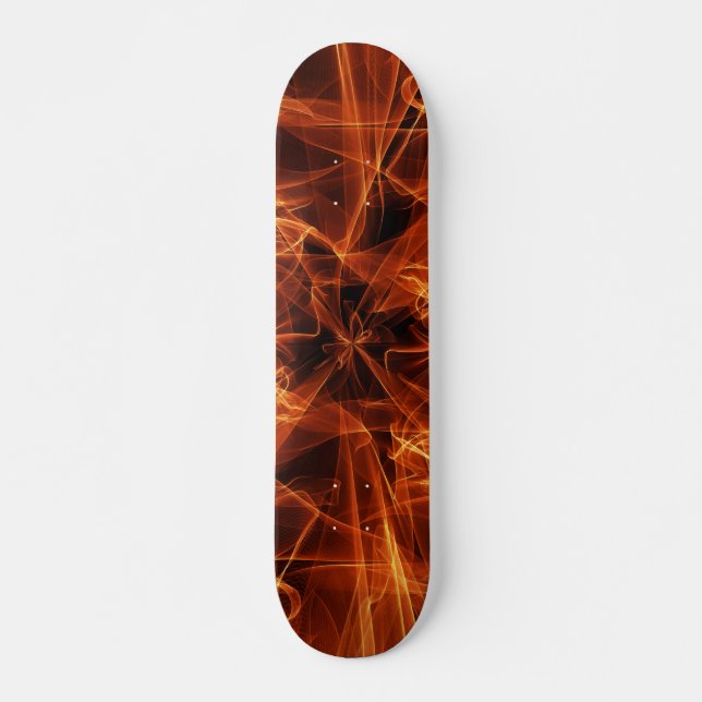 Fire Flames Skateboard (Front)