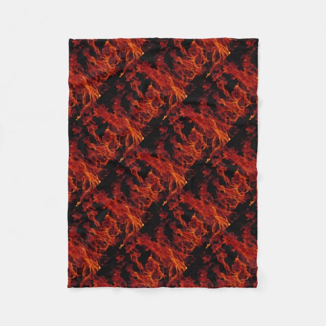 Fire Fleece Blanket (Front)