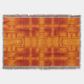 Fire Flowers 160 Throw Blanket