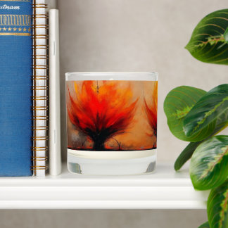 Fire Flowers Scented Candle