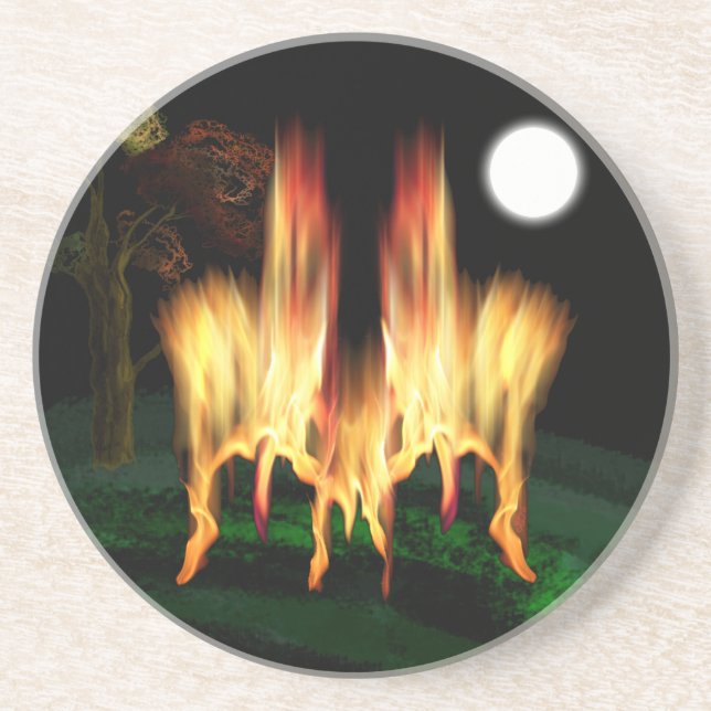 Fire Fly Drink Coaster (Front)