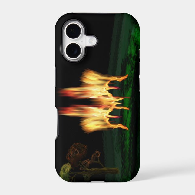 Fire Fly Iphone Case (Back)
