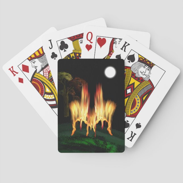Fire Fly Poker Cards (Back)