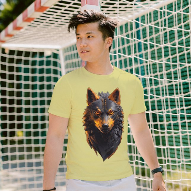 Fire Fox in Black T-Shirt (Creator Uploaded)