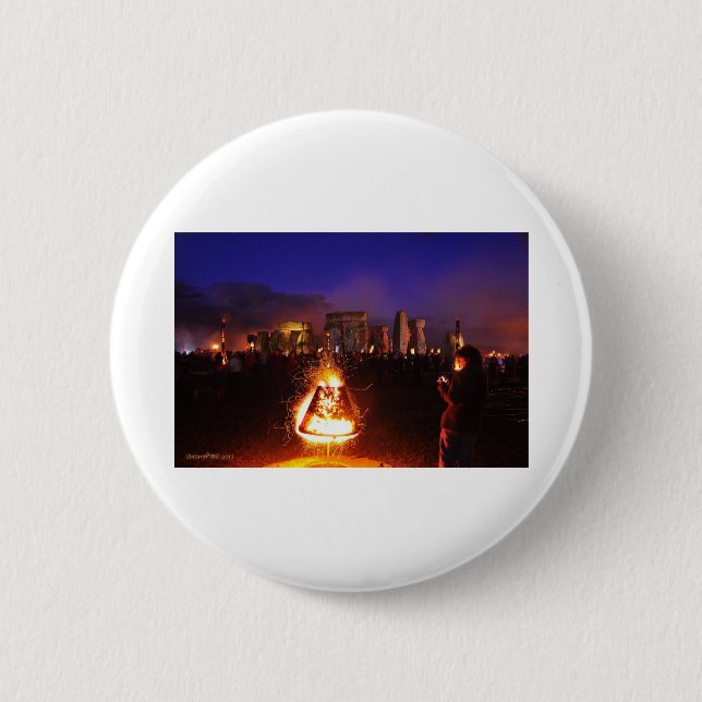 Fire Garden Button (Front)