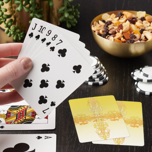Fire gate poker cards (In Situ)