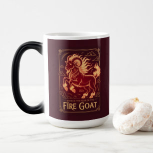 Fire Goat 2027 Birthday Mug