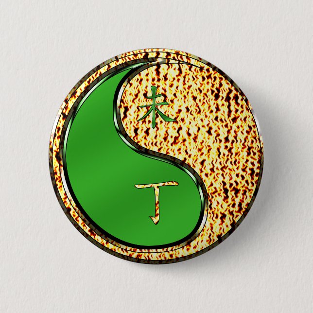 Fire Goat Button (Front)