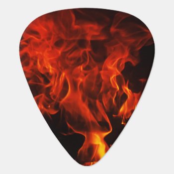 Fire Guitar Pick by The_Pick_Place at Zazzle