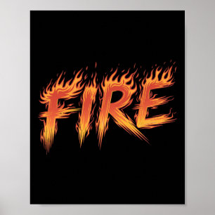Fire Halloween Costume Fire Ice Matching Couples  Poster