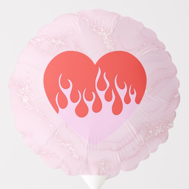 Fire Heart Balloon (Front)