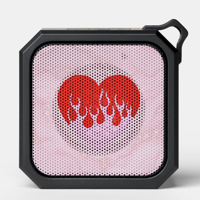 Fire Heart Bluetooth Speaker (Front)