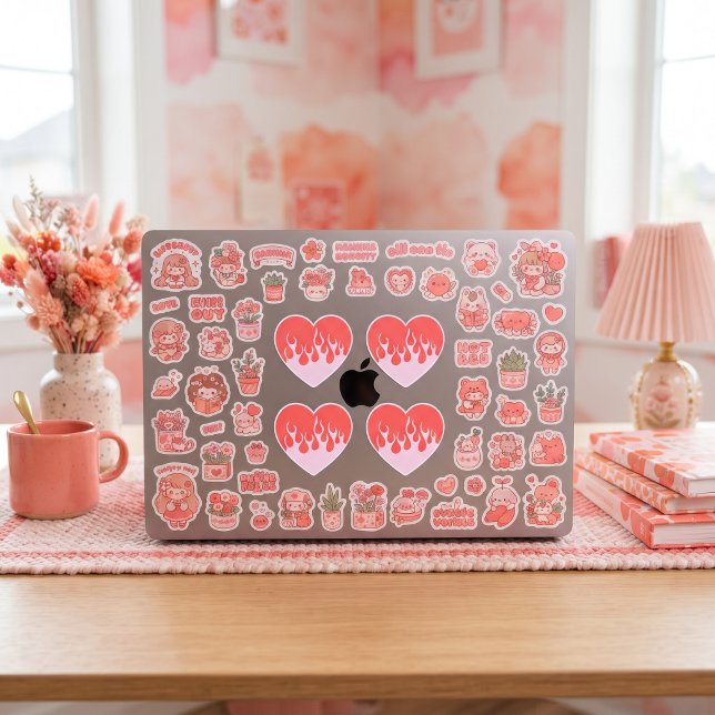 Fire Heart Sticker (Creator Uploaded)