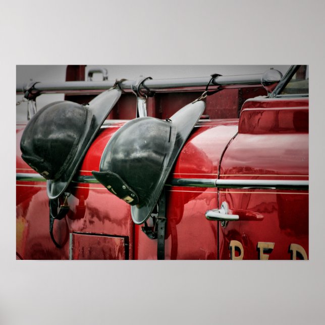 Fire helmets Poster (Front)