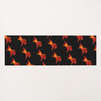 Fire Horse Art  Yoga Mat