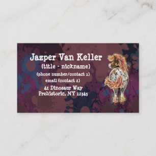 Fire Horse Business Card