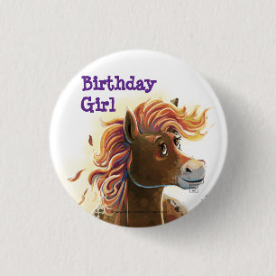 Fire Horse Button